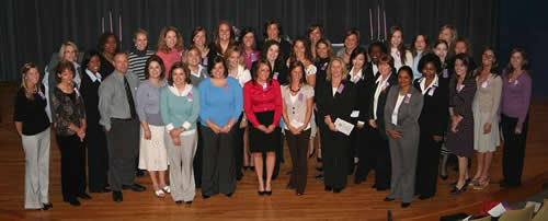 2008 new inductees at the gamma iota induction ceremony